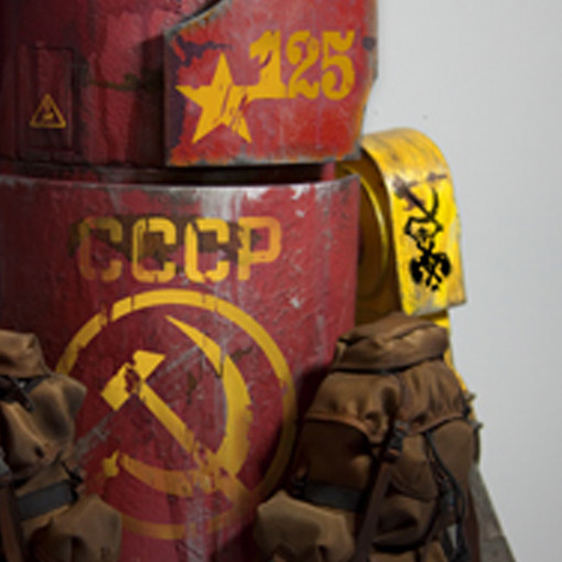 Big Red CCCP logo | ThreeA Toys | WWR | 3AFans.com