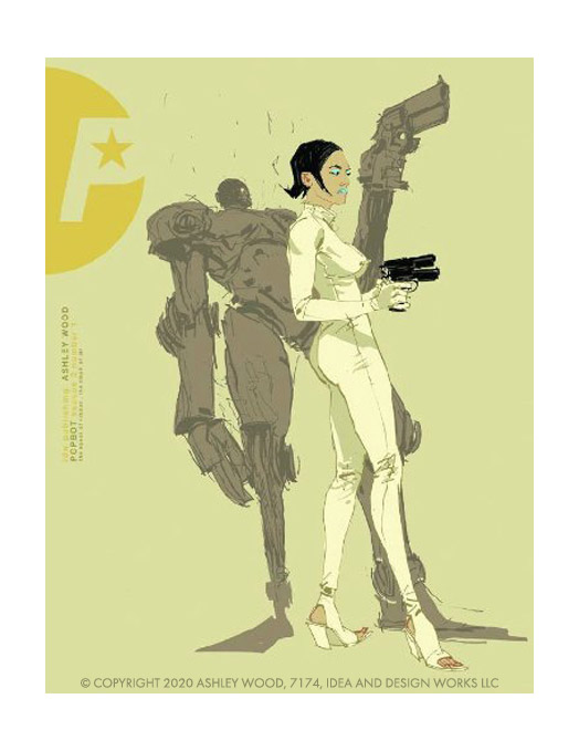 Popbot 5 by Ashley Wood