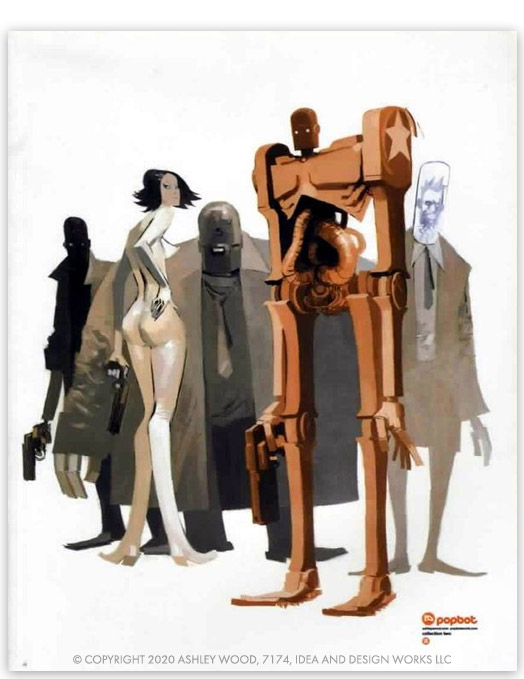 Popbot Collection v2 by Ashley Wood, Kris Oprisko