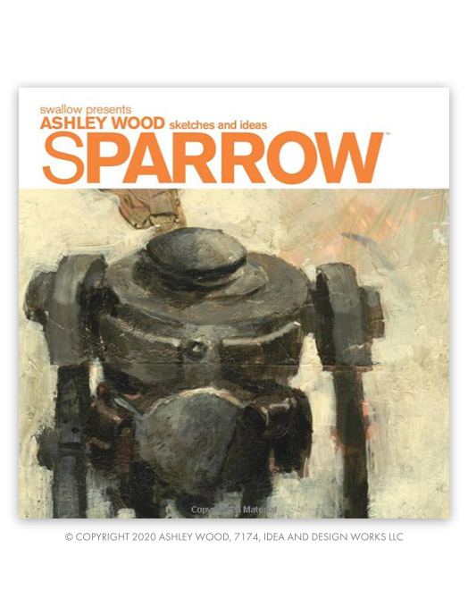 Sparrow Vol 0: Ashley Wood Sketches and Ideas