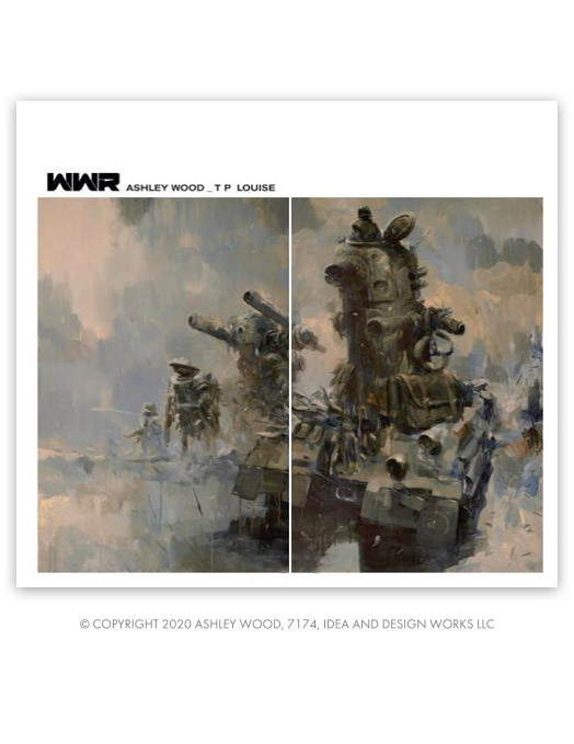 WWR 215mm HC Edition by Ashley Wood, TP Louise