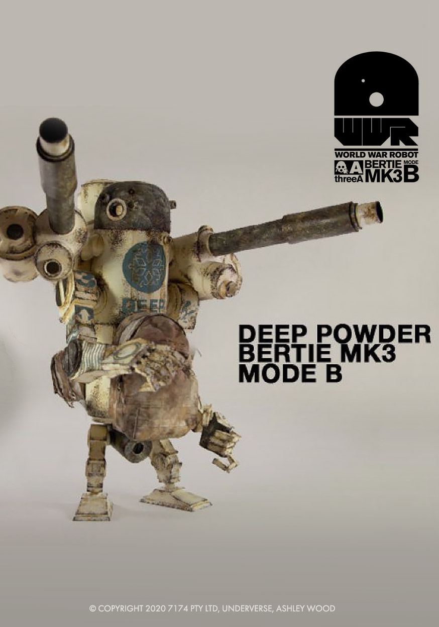 Bertie MK3 Mode B Deep Powder