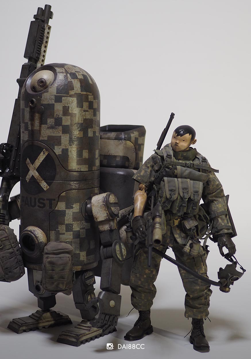 Armstrong 1G Faust and Dario Armstrong Handler Grunt