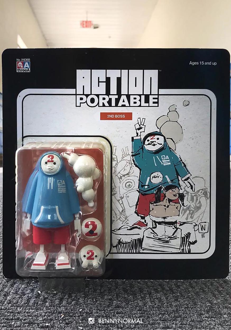 Action Portable Bamba Boss 2nd Boss by Ashley Wood (one twelve