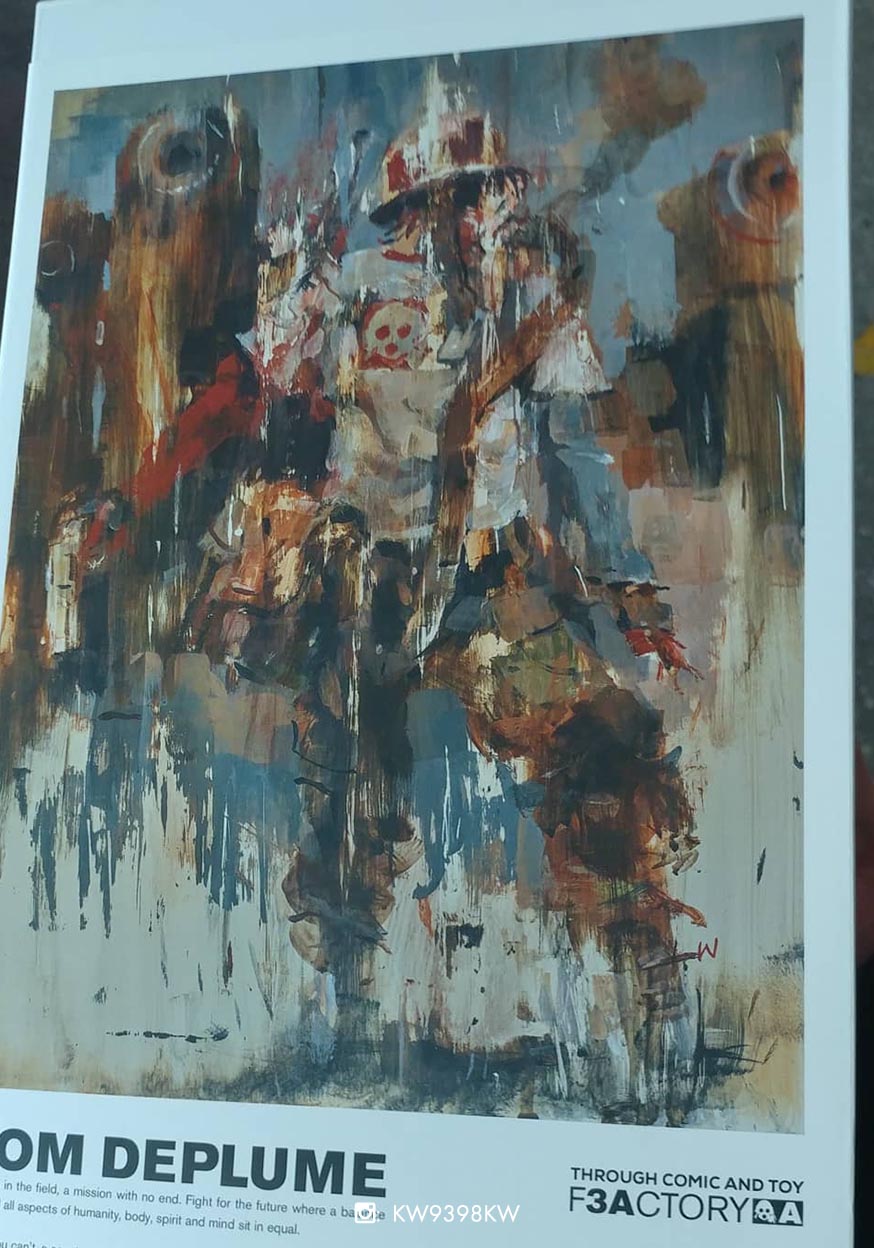 NOM de Plume Final Fight by Ashley Wood (one sixth) toy release 