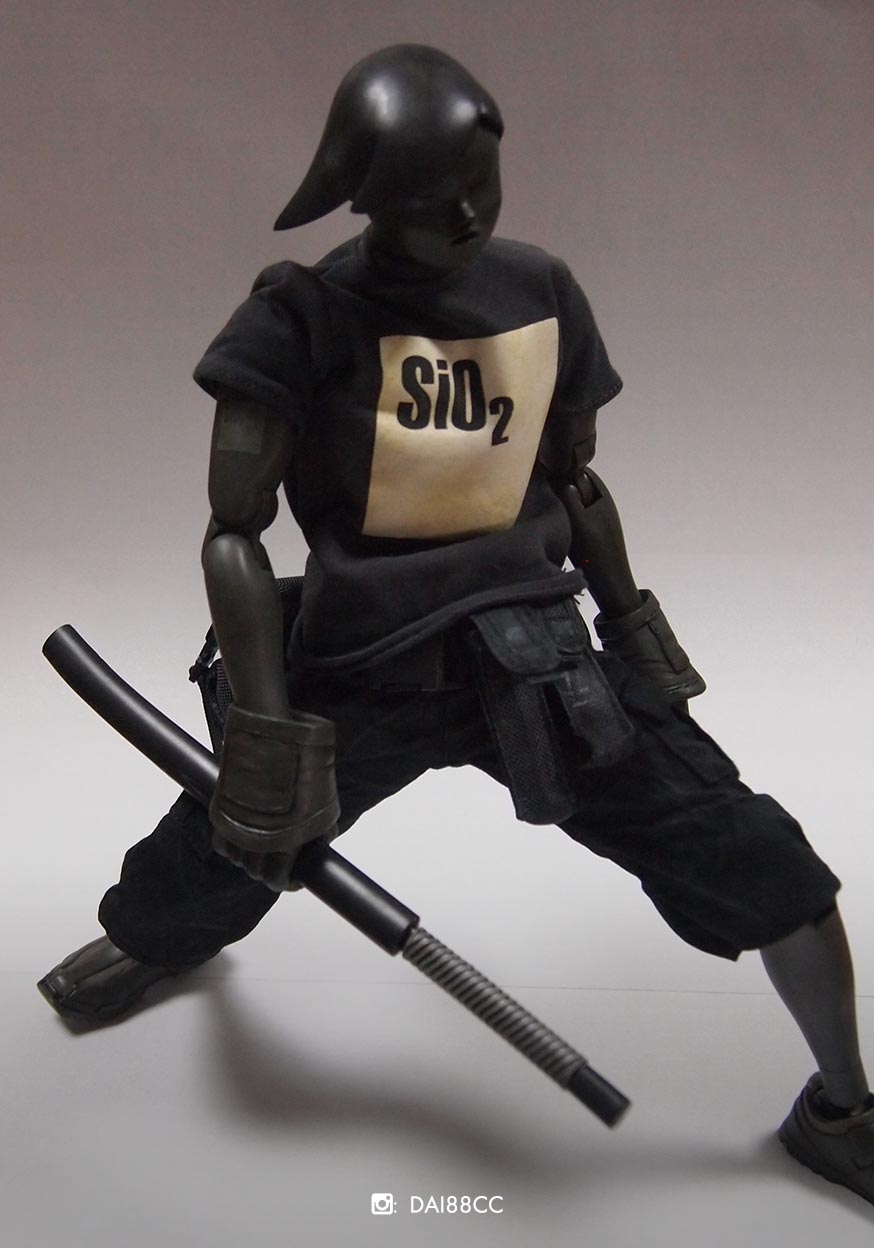 Obsidian TK Shadow Mode Original TK by Ashley Wood (one sixth) toy release  info, variants, photos, related items, and more at 3AFANS.com, the  unofficial ThreeA toys fansite