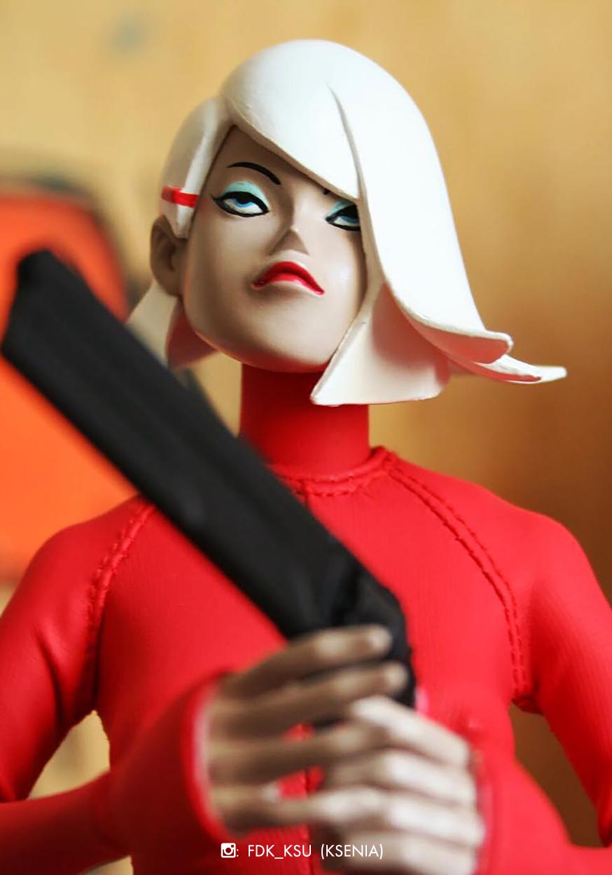 Red Devil Lady Sham by Ashley Wood (one sixth) toy release