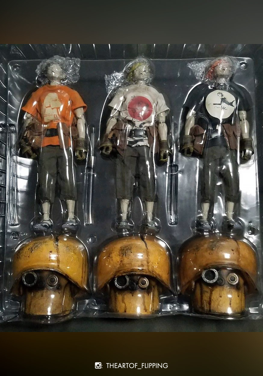 TK 3 Pack by Ashley Wood (one sixth) toy release info TK 3 Pack by Ashley Wood (one sixth) toy release info
