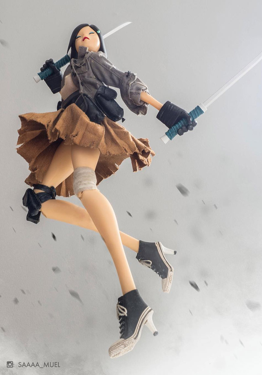 TKLUB 5 TQ Irimi Natsu by Ashley Wood (one sixth) toy release info,  variants, photos, related items, and more at 3AFANS.com, the unofficial  ThreeA toys fansite