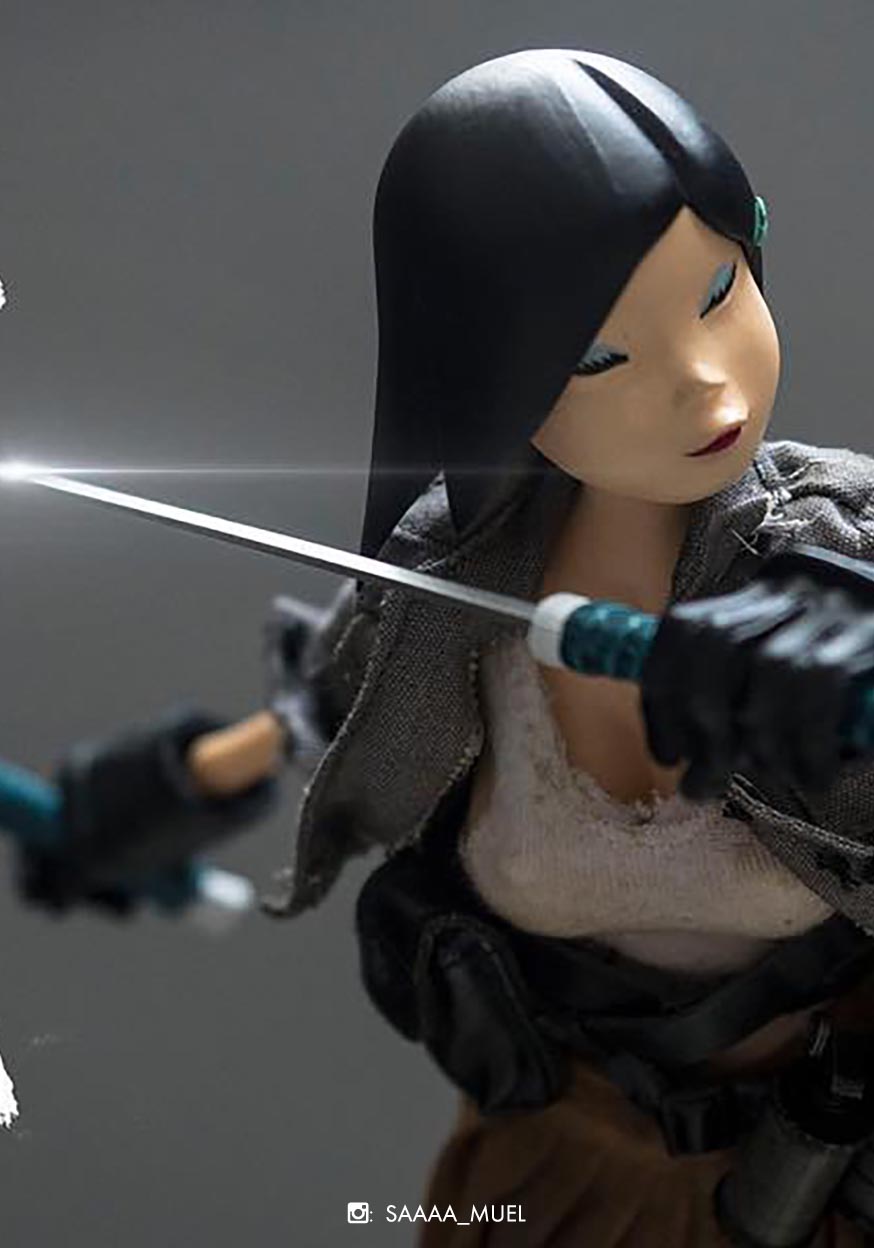 TKLUB 5 TQ Irimi Natsu by Ashley Wood (one sixth) toy release info,  variants, photos, related items, and more at 3AFANS.com, the unofficial  ThreeA toys fansite