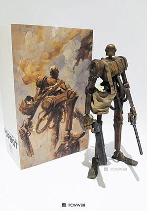 2 Hand Popbot - POP - Ashley Wood