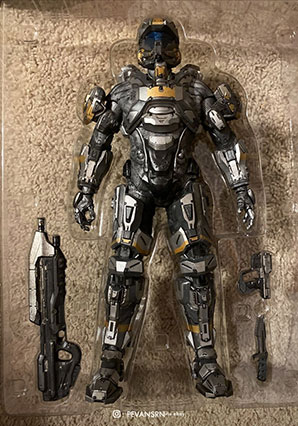 HALO Spartan Recruit by Ashley Wood, 3A Toys