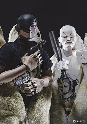 888 Three Fat Tarts Set Handsome Wu and F-Legion 6023 - AK - Ashley Wood