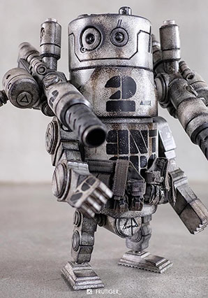 World War Robot (WWR and WWRp) action figures and toys by Ashley