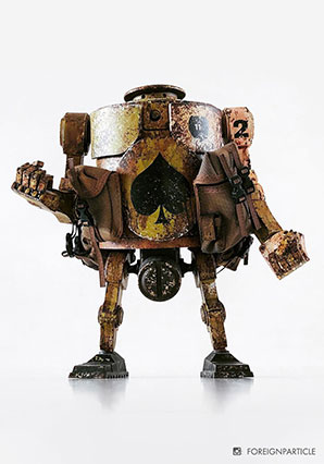 World War Robot Bramble (WWR and WWRp) action figures and toys by 