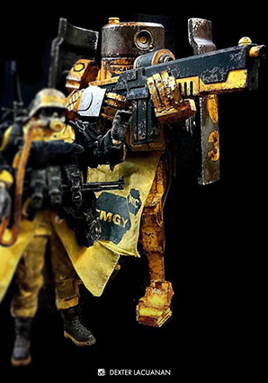 World War Robot (WWR and WWRp) action figures and toys by Ashley 