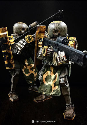 World War Robot (WWR and WWRp) action figures and toys by