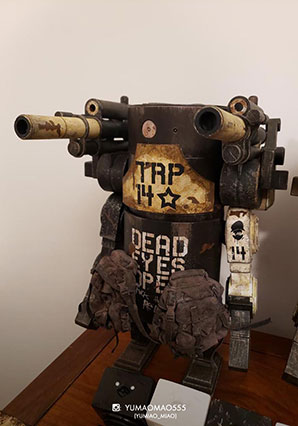 World War Robot (WWR and WWRp) action figures and toys by Ashley 