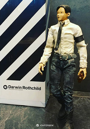 Darwin Rothchild New Dawn Fades Edition by Ashley Wood, 3A Toys