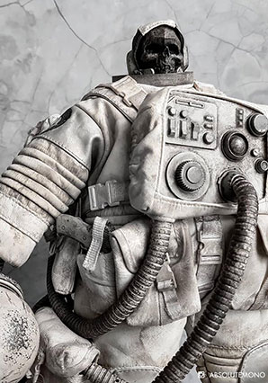 Dead Astronaut Gangsta White by Ashley Wood, 3A Toys