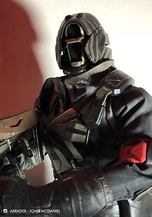 Destiny Warlock Old Guard Shader by Ashley Wood, 3A Toys