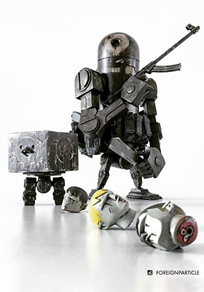 Bertie MK2 Dirty Deeds V2 Release Four - WWR - Ashley Wood