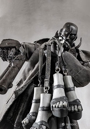 Foot Cutter Cowbot - IP - Ashley Wood