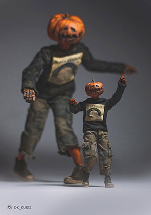 Ghastly Halloween Zombkin 2 Pack - AK - Ashley Wood