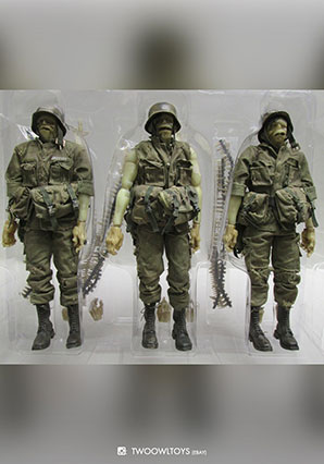 GID Dead Easy Corp Zomb Soilders Set - AK - Ashley Wood