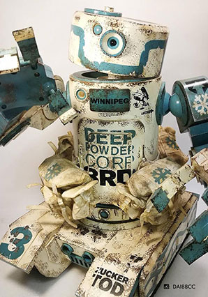 HaroldFS Box Set DEEP POWDER - WWR - Ashley Wood