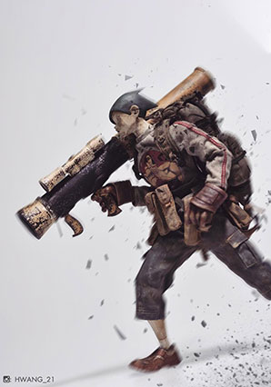 Heavy TK Kato by Ashley Wood, 3A Toys