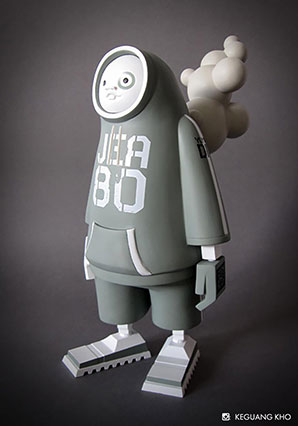 Bambaboss JEABoss by Ashley Wood, 3A Toys