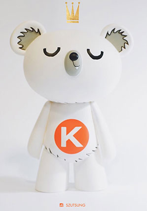 Kuntsler Bear White Edition -  - Ashley Wood