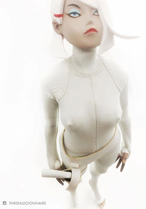 Lady Sham Pure Edition by Ashley Wood, 3A Toys