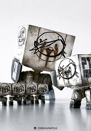 Mighty Square P18 Maid by Ashley Wood, 3A Toys