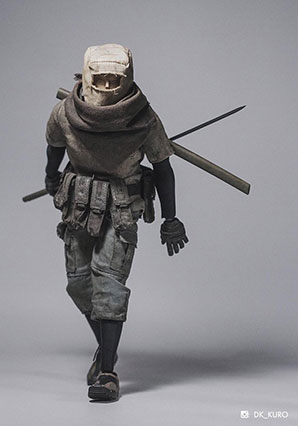 Underverse Ninja TK Dark by Ashley Wood, 3A Toys