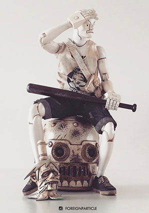 Lucky 8 Panda Merc Two F-Legion 6023 by Ashley Wood, 3A Toys