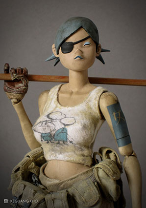 Seven Bones Queeny the First TQ - POP - Ashley Wood