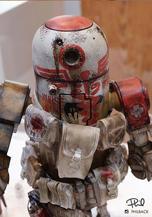 Nurse Bertie MK2 Robot Club 1 - WWR - Ashley Wood