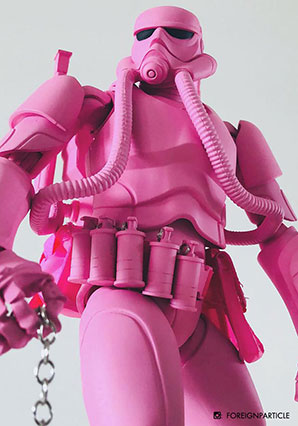 Showa TK Trooper V2 - Shocking Pink Trooper - SWA - Ashley Wood