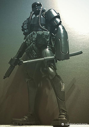 Showa TK Trooper V2 - Black Sun Commando - SWA - Ashley Wood