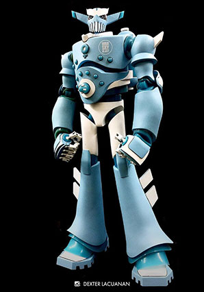 Sky Blast Blue GID by Ashley Wood, 3A Toys