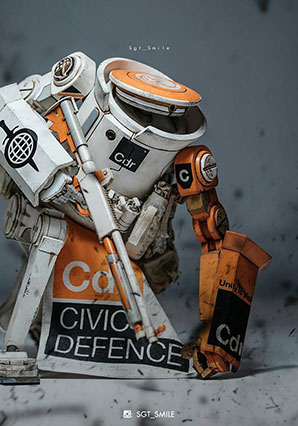 SOTF Civic Dropcloth 1 5 Commander - WWR - Ashley Wood