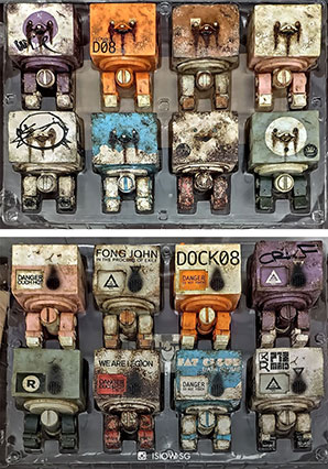 Square MK1 Box Set New Colorway 8 Pack - WWR - Ashley Wood