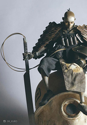 TK Shogun Deathmask by Ashley Wood, 3A Toys