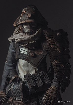 TK Tomb Diver Shogun Hana by Ashley Wood, 3A Toys