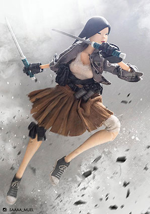 TKLUB 5 TQ Irimi Natsu by Ashley Wood, 3A Toys