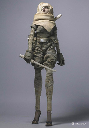 TKLUB 7 Final TQ Underverse Ninja Potsun by Ashley Wood, 3A Toys