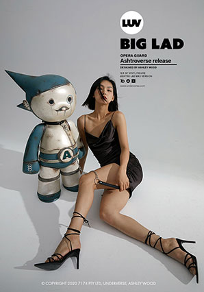 Big Ashtro Lad 36 inch - ASHTRO - Ashley Wood