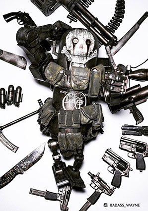 Warbot Full Load Robot Club 3 - WWR - Ashley Wood